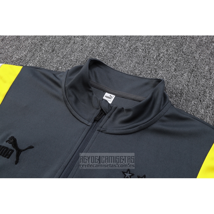 Chandal de Sudadera del Borussia Dortmund 2023-2024 Gris